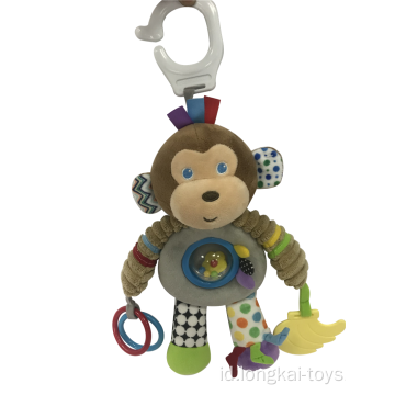 Plush Monkey Hammock Toy